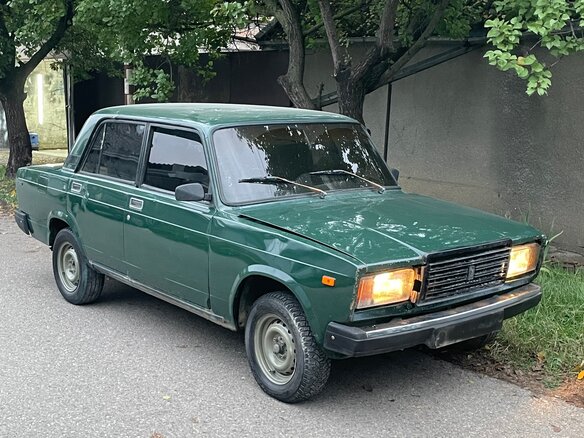 2000 Lada (ВАЗ) 2107, зелёный - вид 2
