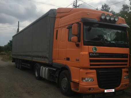2013 DAF XF 105, оранжевый, 3250000 рублей, вид 1