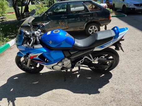 2010 Suzuki GSX 650F, синий, 450000 рублей, вид 4