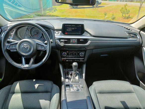 2016 Mazda 6 III (GJ) Рестайлинг, белый, 2075000 рублей - вид 8