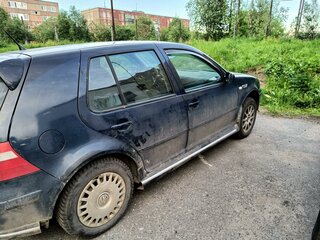 2002 Volkswagen Golf IV, синий, 80000 рублей, вид 3