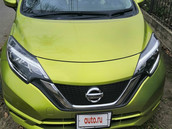 2016 Nissan Note II Рестайлинг, зелёный, 1000000 рублей