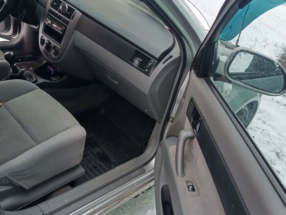 2007 Chevrolet Lacetti I, серебристый, 270000 рублей - вид 10
