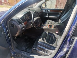 2003 Volkswagen Touareg I, синий, 850000 рублей, вид 5