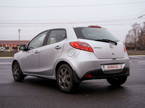 2008 Mazda 2 II (DE), серебристый - вид 5
