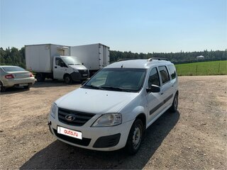 2020 Lada (ВАЗ) Largus I, белый, 875000 рублей, вид 1