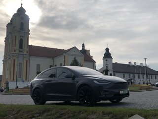 2020 Tesla Model X Long Range Plus I, серый, 5200000 рублей, вид 1
