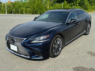 2019 Lexus LS 500h V, синий, 5200000 рублей, вид 1