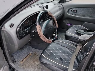 2007 Kia Spectra I Рестайлинг 2, чёрный, 460000 рублей, вид 5