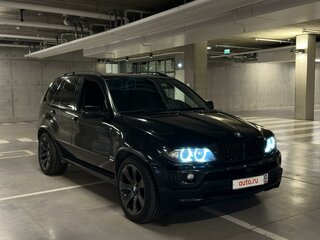 2005 BMW X5 4.4i I (E53) Рестайлинг, чёрный, 1500000 рублей, вид 1