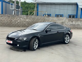 2004 BMW 6 серии 645i II (E63/E64), чёрный, 750000 рублей, вид 2