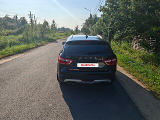 2019 Lada (ВАЗ) Vesta SW I, чёрный, 1049000 рублей, вид 4