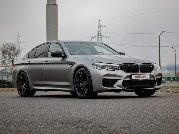 2019 BMW M5 Competition VI (F90), серый - вид 5