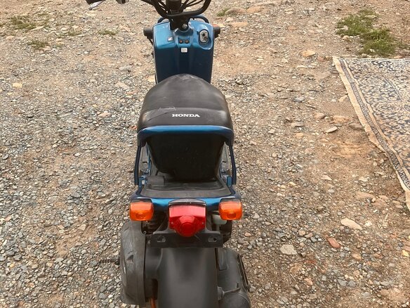 2010 Honda Zoomer, синий, 80000 рублей - вид 9