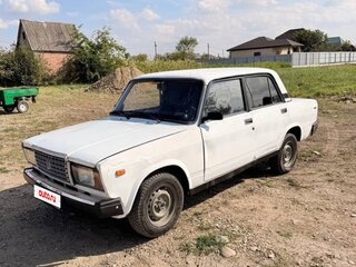 1998 Lada (ВАЗ) 2107, белый, 75000 рублей, вид 1