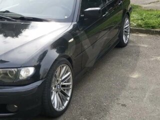 2004 BMW 3 серии 320d IV (E46) Рестайлинг, чёрный, 580000 рублей, вид 2