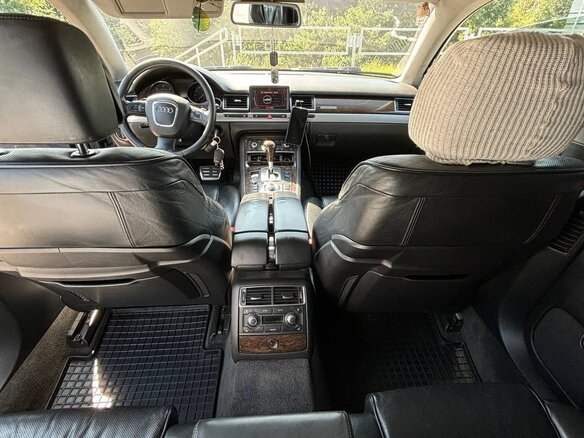 2007 Audi A8 II (D3) Рестайлинг 2, чёрный, 1600000 рублей - вид 11