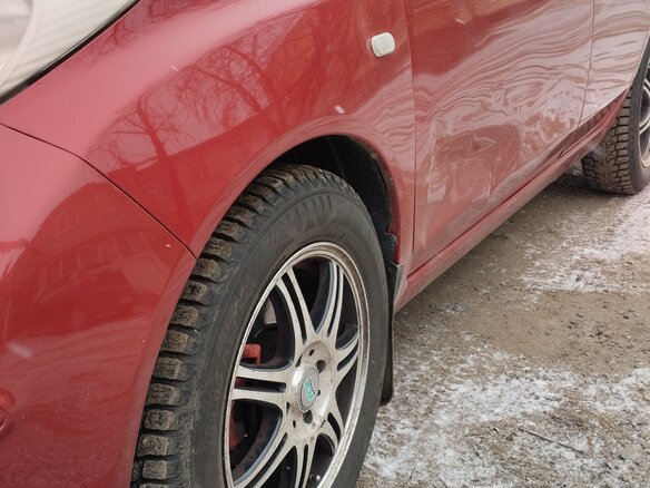 2007 Nissan Micra III (K12), красный, 430000 рублей - вид 5