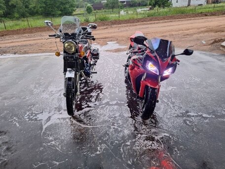 2007 Honda CBR 1000 RR/RA Fireblade, красный, 680000 рублей, вид 2