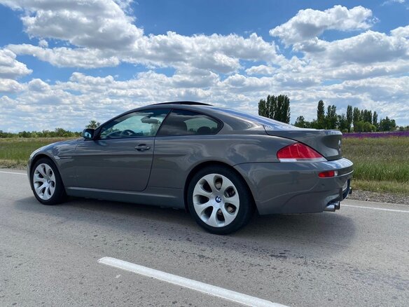 2005 BMW 6 серии 645i II (E63/E64), серый, 1400000 рублей - вид 6
