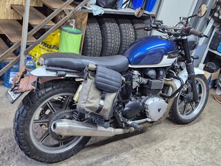 2009 Triumph Bonneville, синий, 550000 рублей, вид 1
