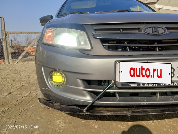 2013 Lada (ВАЗ) Granta I, серый, 540000 рублей - вид 11