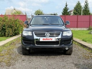2008 Volkswagen Touareg I Рестайлинг, чёрный, 1549000 рублей, вид 4