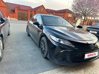 2021 Toyota Camry VIII (XV70), чёрный, 3500000 рублей, вид 1