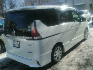 2018 Nissan Serena S-Hybrid V (C27), белый, 2400000 рублей, вид 2