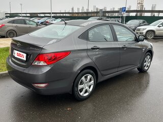 2012 Hyundai Solaris I, серый, 660000 рублей, вид 4