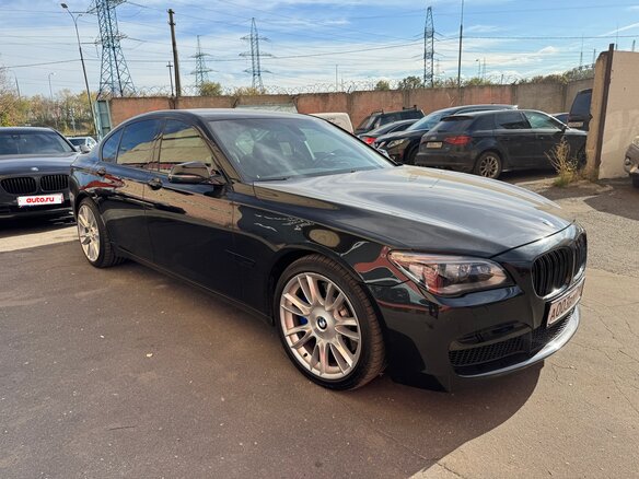 2013 BMW 7 серии 730d xDrive V (F01/F02/F04) Рестайлинг, чёрный, 2600000 рублей - вид 5