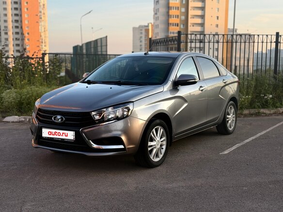 2017 Lada (ВАЗ) Vesta I, серый, 750000 рублей