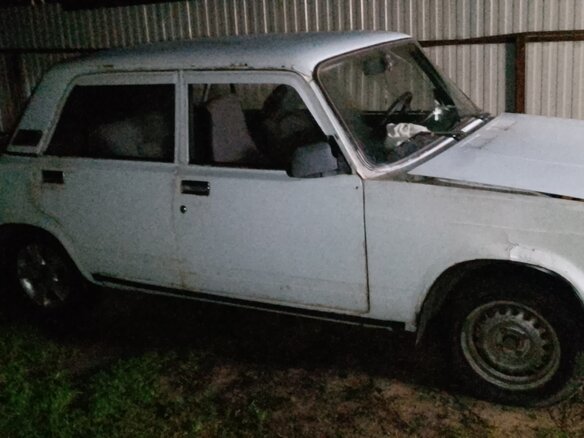 2005 Lada (ВАЗ) 2107, белый - вид 2