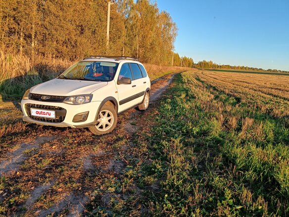 2014 Lada (ВАЗ) Kalina II, белый, 560000 рублей
