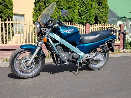 1996 Honda NTV 650, синий, 350000 рублей, вид 2