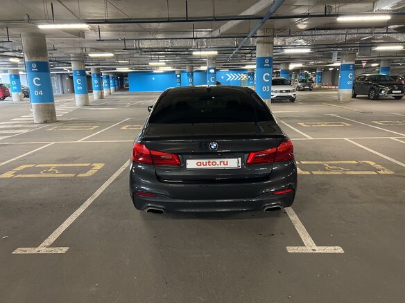 2018 BMW 5 серии 530i xDrive VII (G30/G31/G38), серый - вид 2