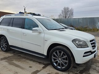 2012 Mercedes-Benz GL-Класс 350 I (X164) Рестайлинг, белый, 1650000 рублей, вид 3