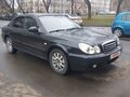 2006 Hyundai Sonata ТагАЗ IV (EF) Рестайлинг, чёрный - вид 2