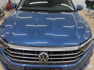 2020 Volkswagen Jetta 6-speed VII, синий, 1550000 рублей, вид 4