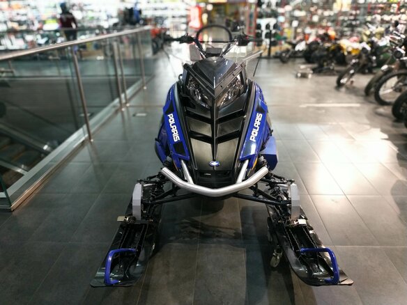2019 Polaris 550 Voyageur 155, синий - вид 5