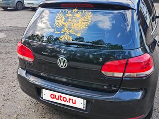 2009 Volkswagen Golf VI, чёрный, 530000 рублей, вид 4