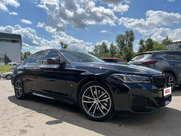 2021 BMW 5 серии 520d xDrive VII (G30/G31/G38) Рестайлинг, чёрный, 3599000 рублей - вид 5