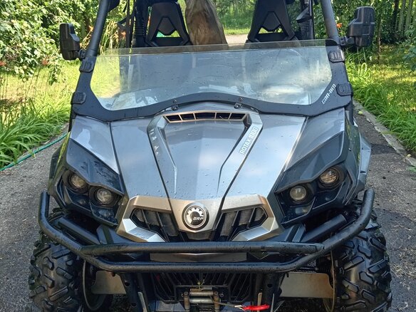 2011 BRP Can-Am Commander 1000, серый, 900000 рублей - вид 1