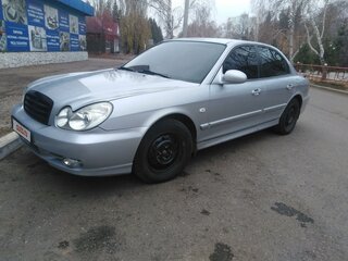 2007 Hyundai Sonata ТагАЗ IV (EF) Рестайлинг, серый, 620000 рублей, вид 2