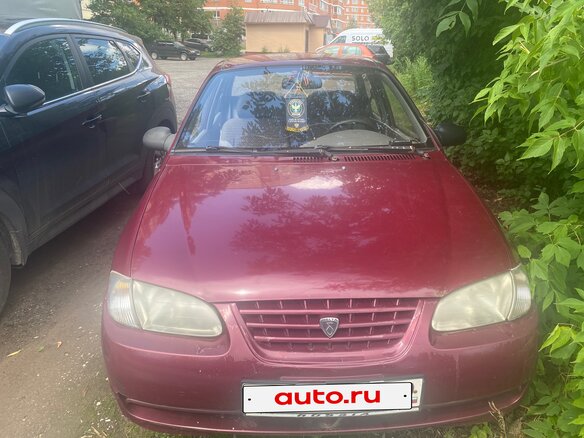 1998 Kia Avella, красный, 140000 рублей