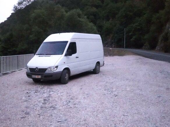 2002 Mercedes-Benz Sprinter, белый, 850000 рублей - вид 12