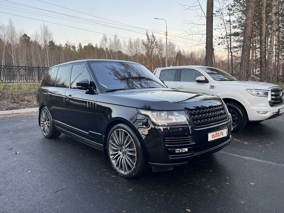 2014 Land Rover Range Rover IV, чёрный, 4150000 рублей - вид 4