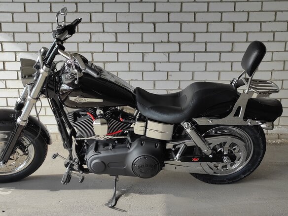 2012 Harley-Davidson Fat Bob, чёрный, 900000 рублей - вид 8