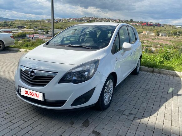 2013 Opel Meriva B, белый, 450000 рублей
