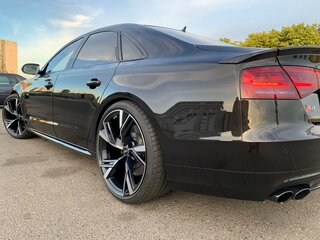 2012 Audi S8 III (D4), чёрный, 4500000 рублей, вид 5